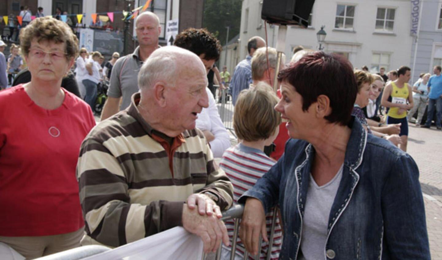 Kees Rijvers en Marja Heerkens. Tien van 't Aogje 2009. foto Erwin Hoek