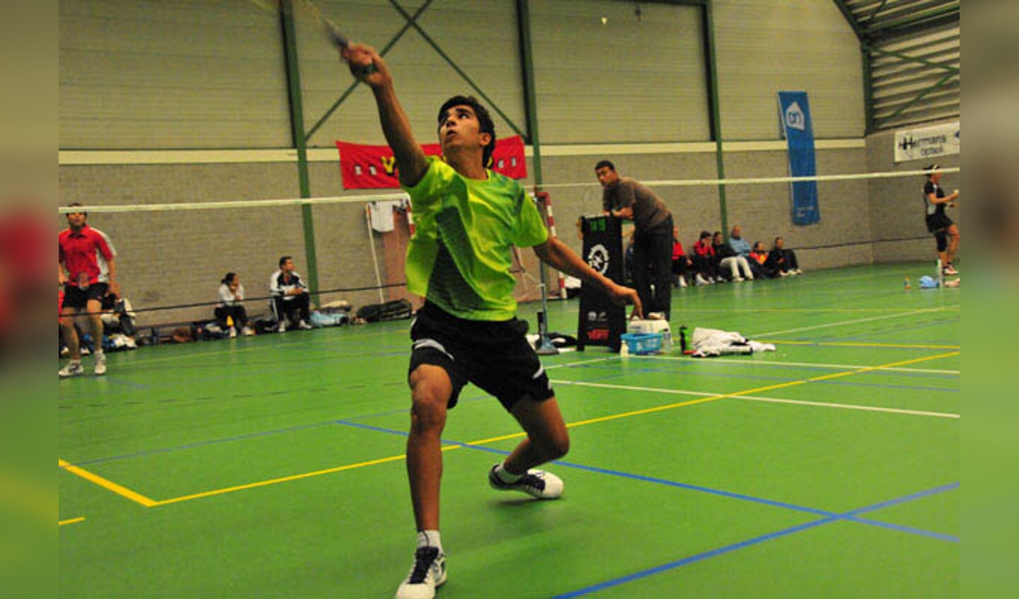 Het Carlton GT Start Up badmintontoernooi in Bavel. foto Perry Roovers