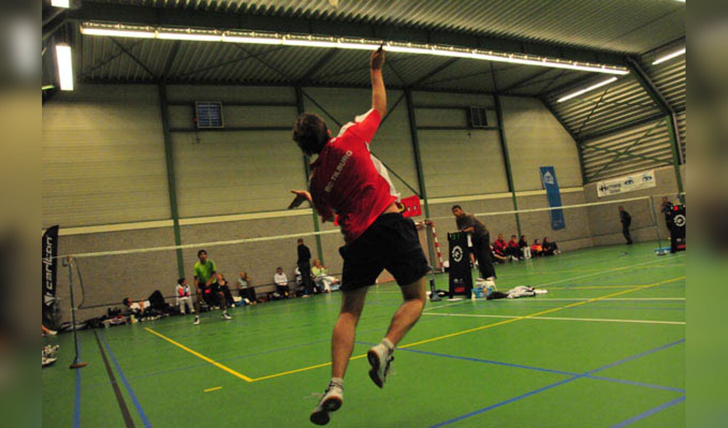 Het Carlton GT Start Up badmintontoernooi in Bavel. foto Perry Roovers