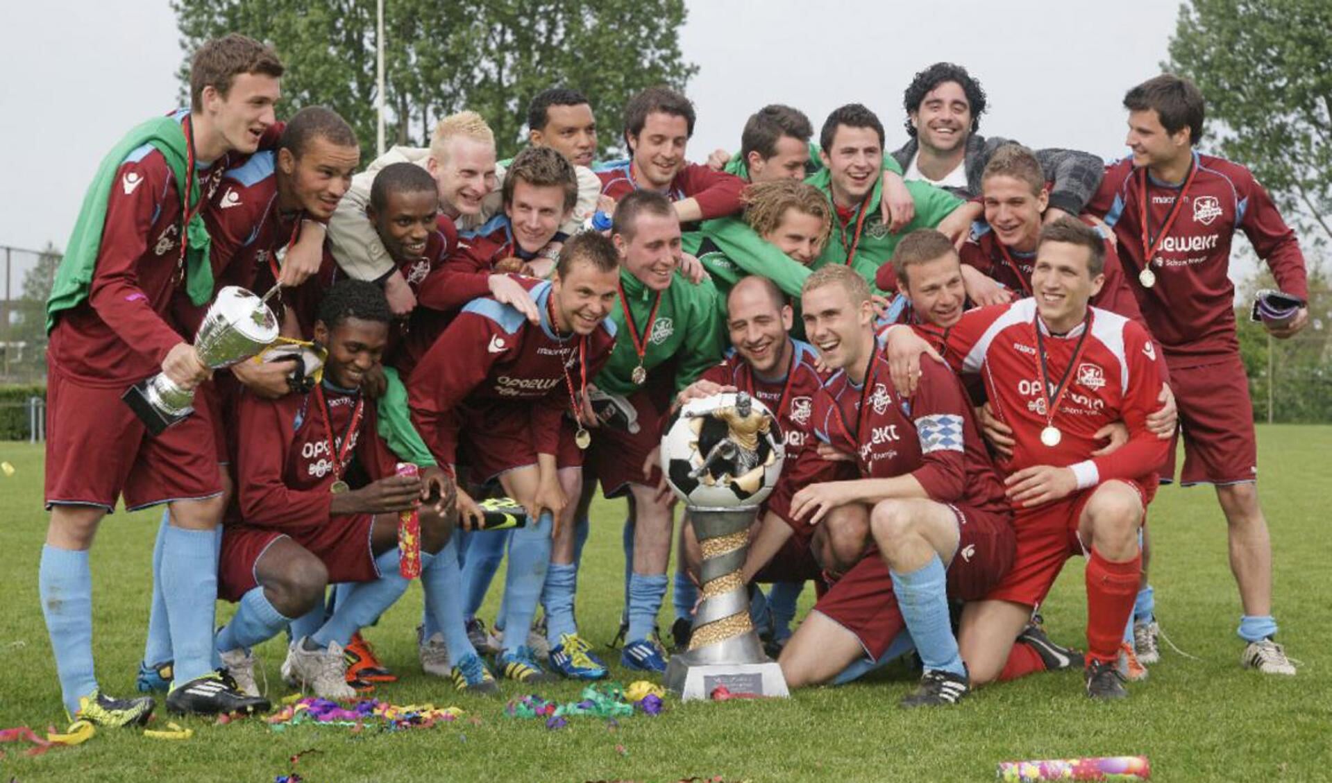 Baronie na de winst van de eerste editie van de Battle of Breda. foto Jos Thomassen