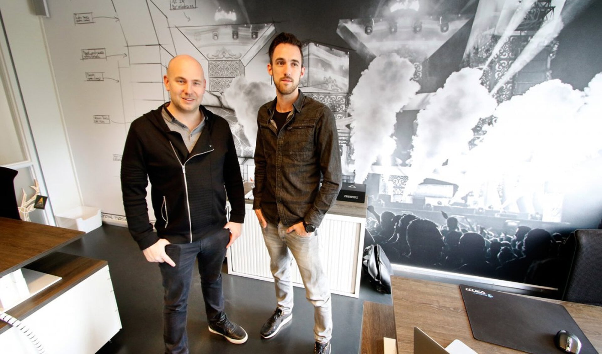 Bart Loenen en Mark van Loenhout van Unlimited Productions.