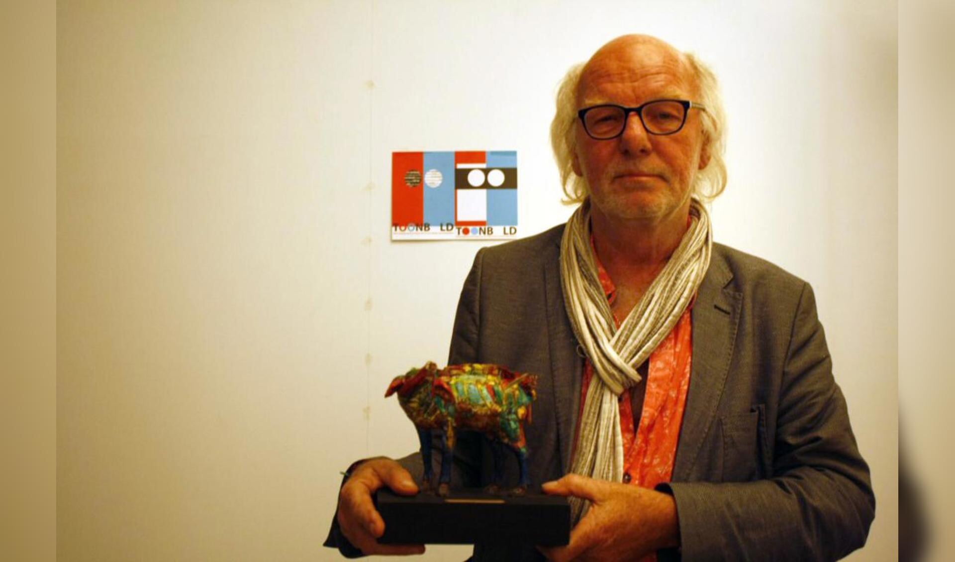 Bredase producent Bob Entrop wint Het Bonte Varken. foto Debra van der Heide