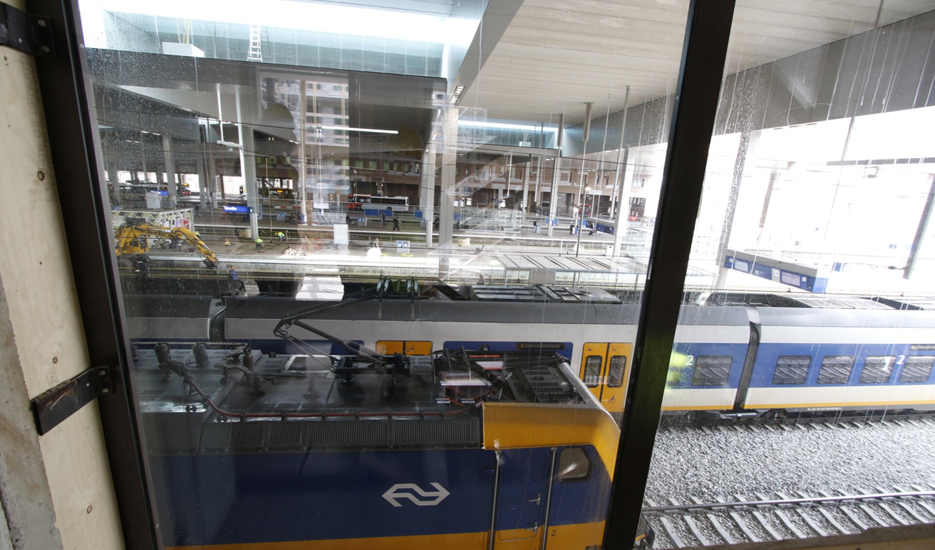 Station Breda, 13 april 2016. Een kleine vijf maanden voor de officiële opening.