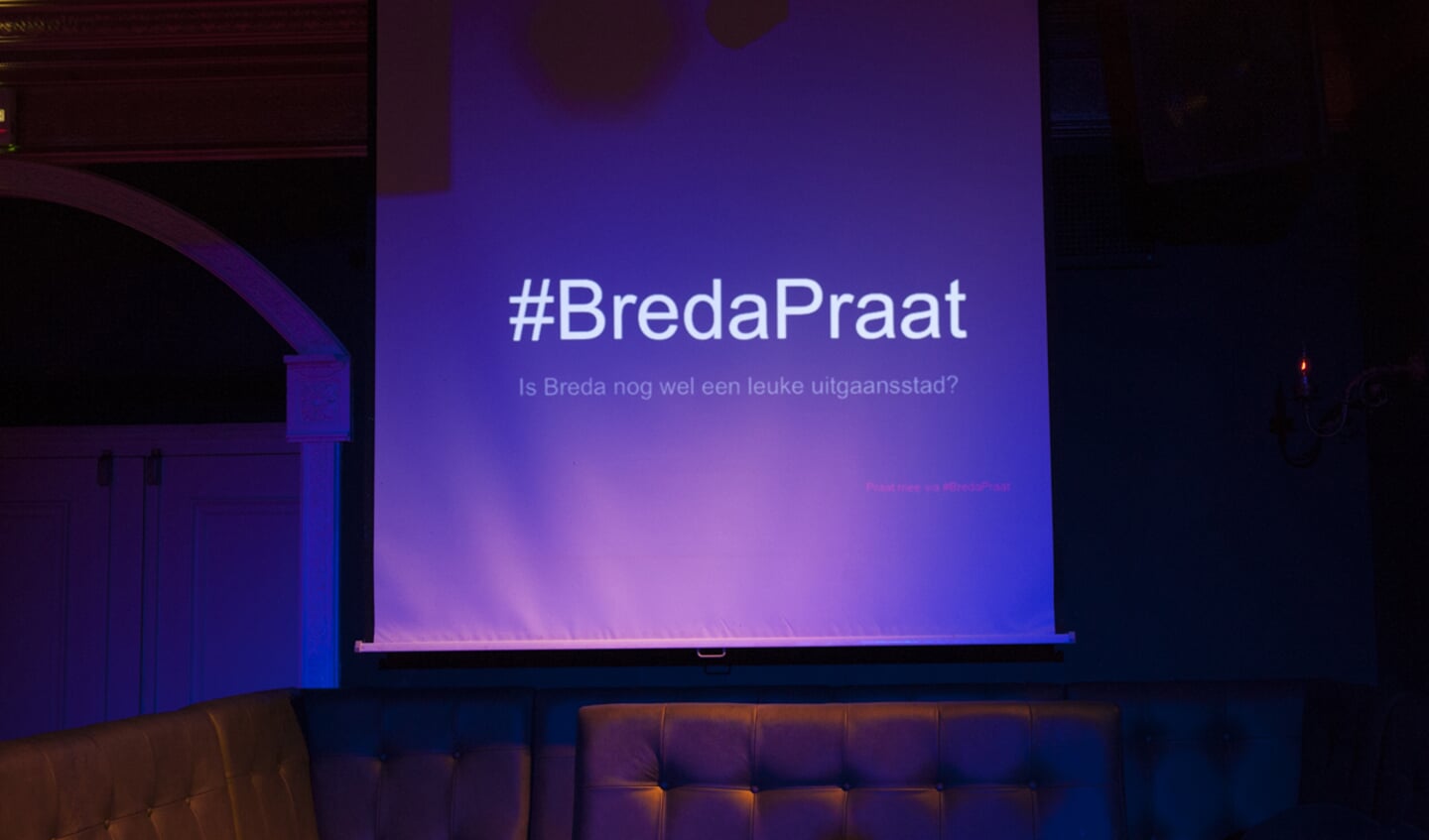 De eerste editie van BredaPraat over uitgaan in Kerkplein.