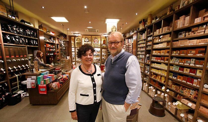 Eigenaren Anneke en John Bodar van de Compagnie aan de Torenstraat in Breda.