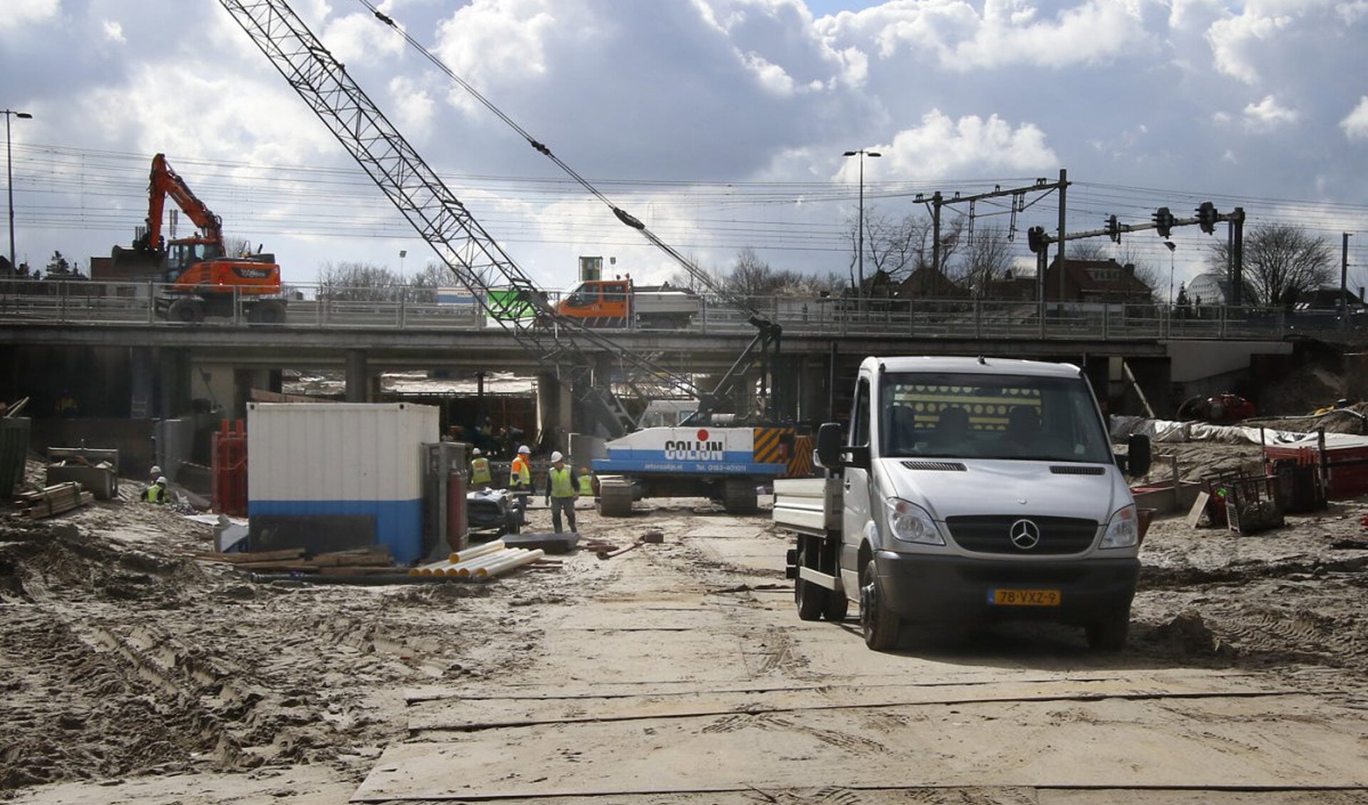 Viaduct Doornboslaan 3 maart 2016.