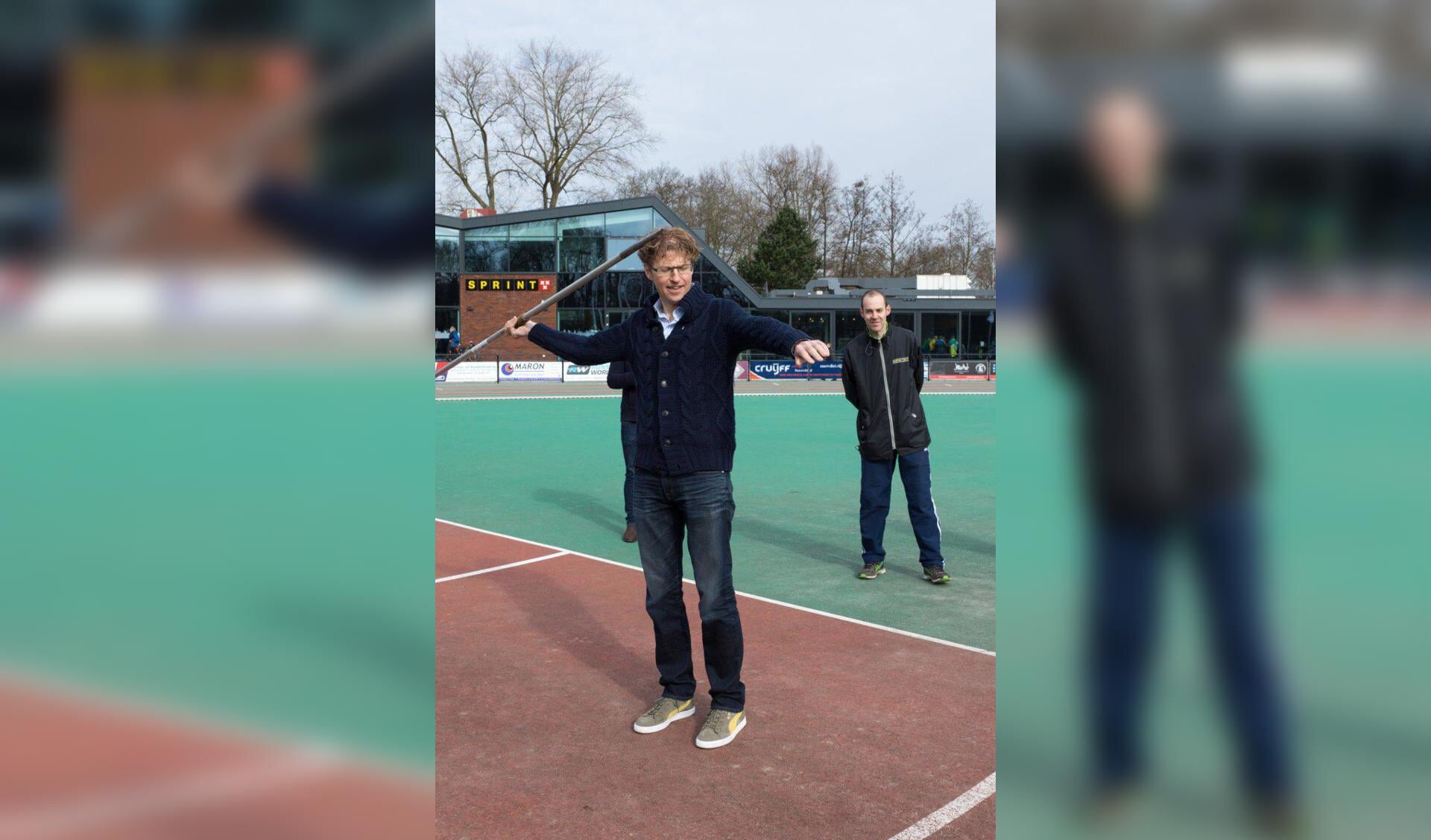 Staatssecretaris Sander Dekker bij Sprint