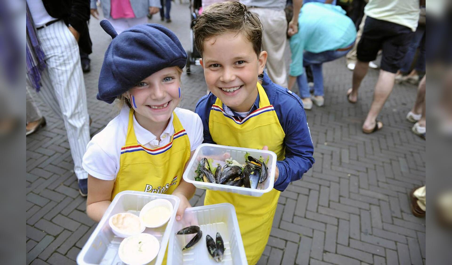 Bredase Francofielen konden zondag hun hart weer ophalen tijdens Festival Bonjour. foto Janet Olde Wolbers