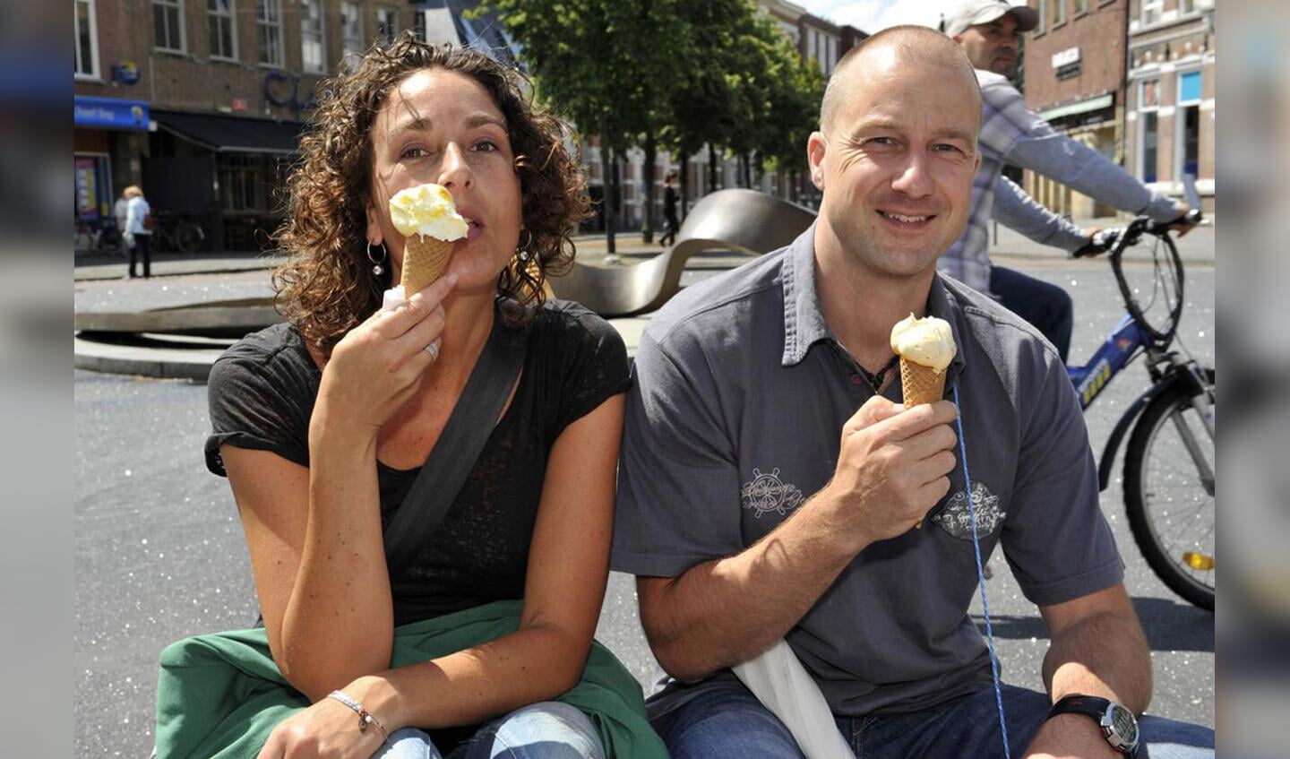 Bredase Francofielen konden zondag hun hart weer ophalen tijdens Festival Bonjour. foto Janet Olde Wolbers