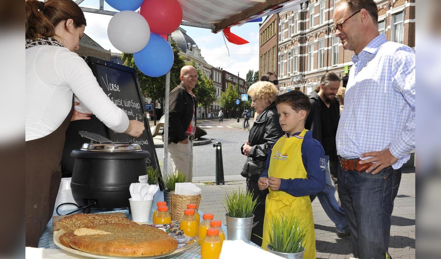 Bredase Francofielen konden zondag hun hart weer ophalen tijdens Festival Bonjour. foto Janet Olde Wolbers