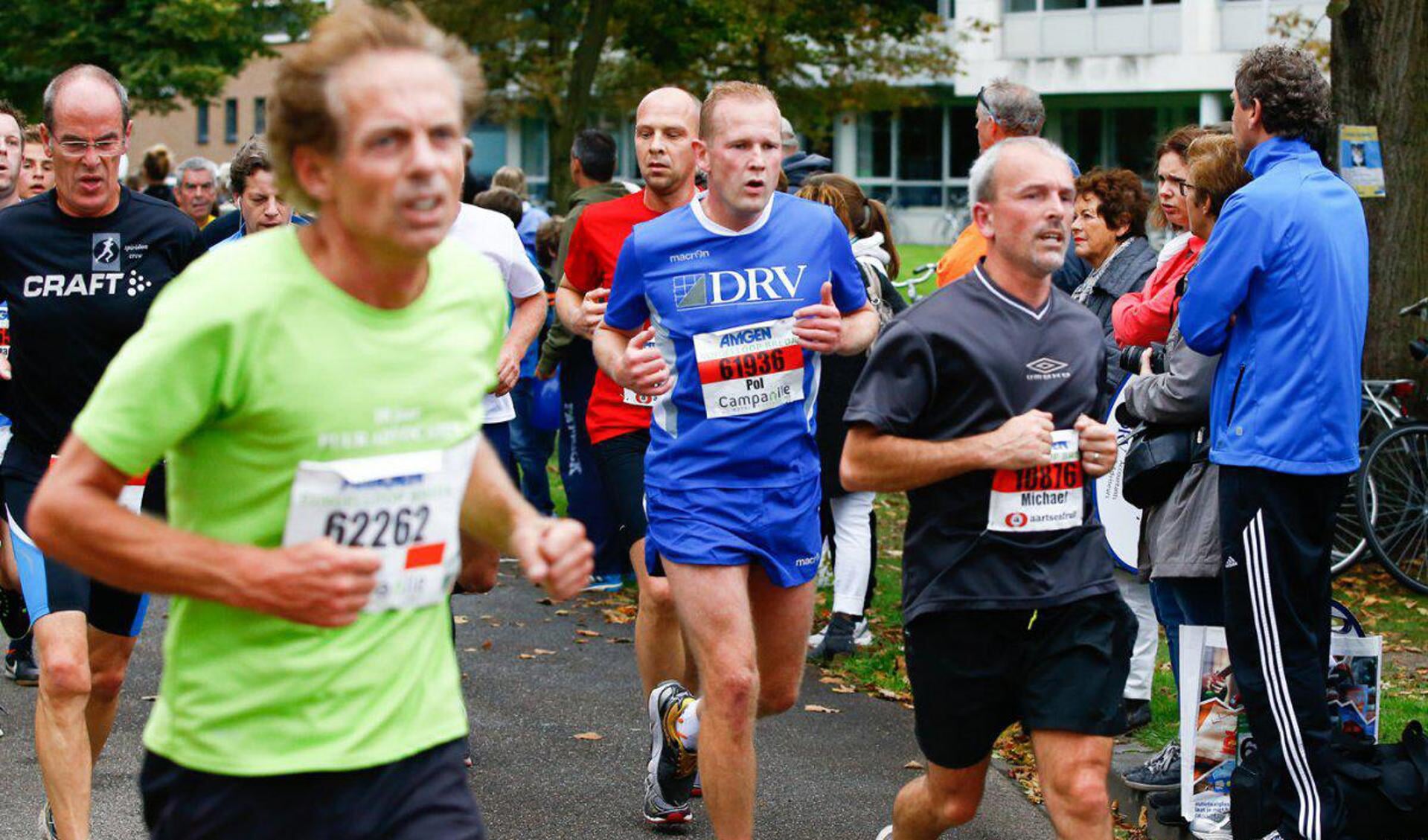 Pol Nagelkerke DRV in Singelloop.