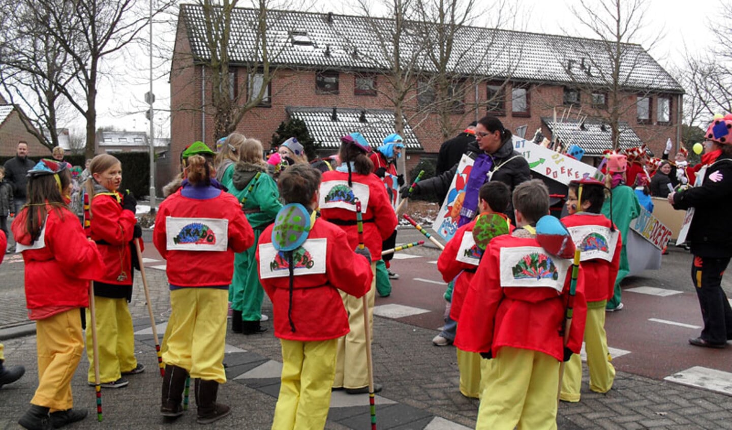 De optocht door de Haagse Beemden op zaterdag 13 februari 2010. foto Noortje Nijs