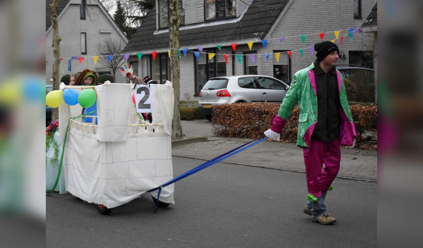 De optocht door de Haagse Beemden op zaterdag 13 februari 2010. foto Noortje Nijs