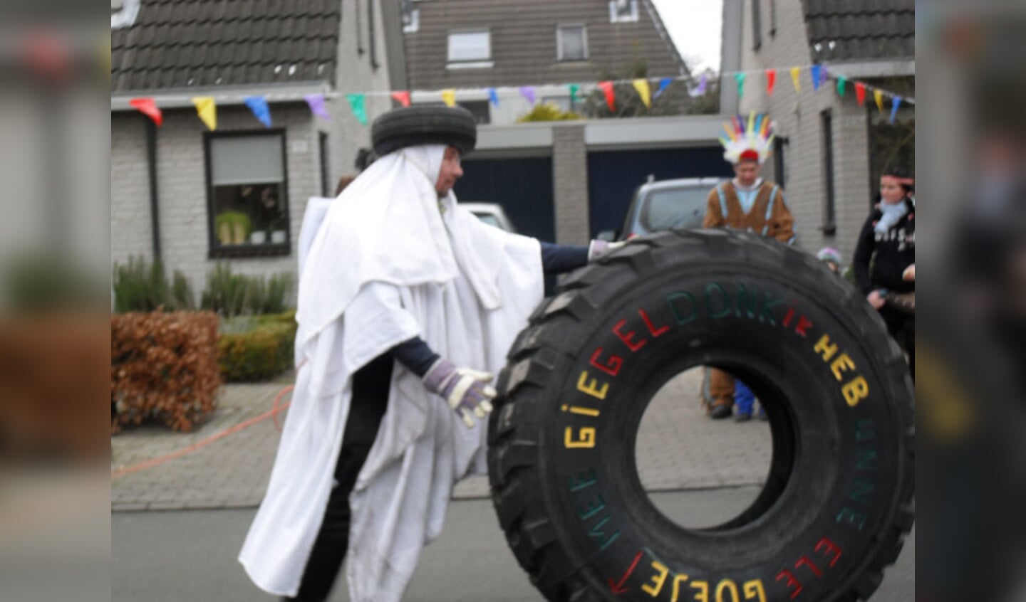 De optocht door de Haagse Beemden op zaterdag 13 februari 2010. foto Noortje Nijs