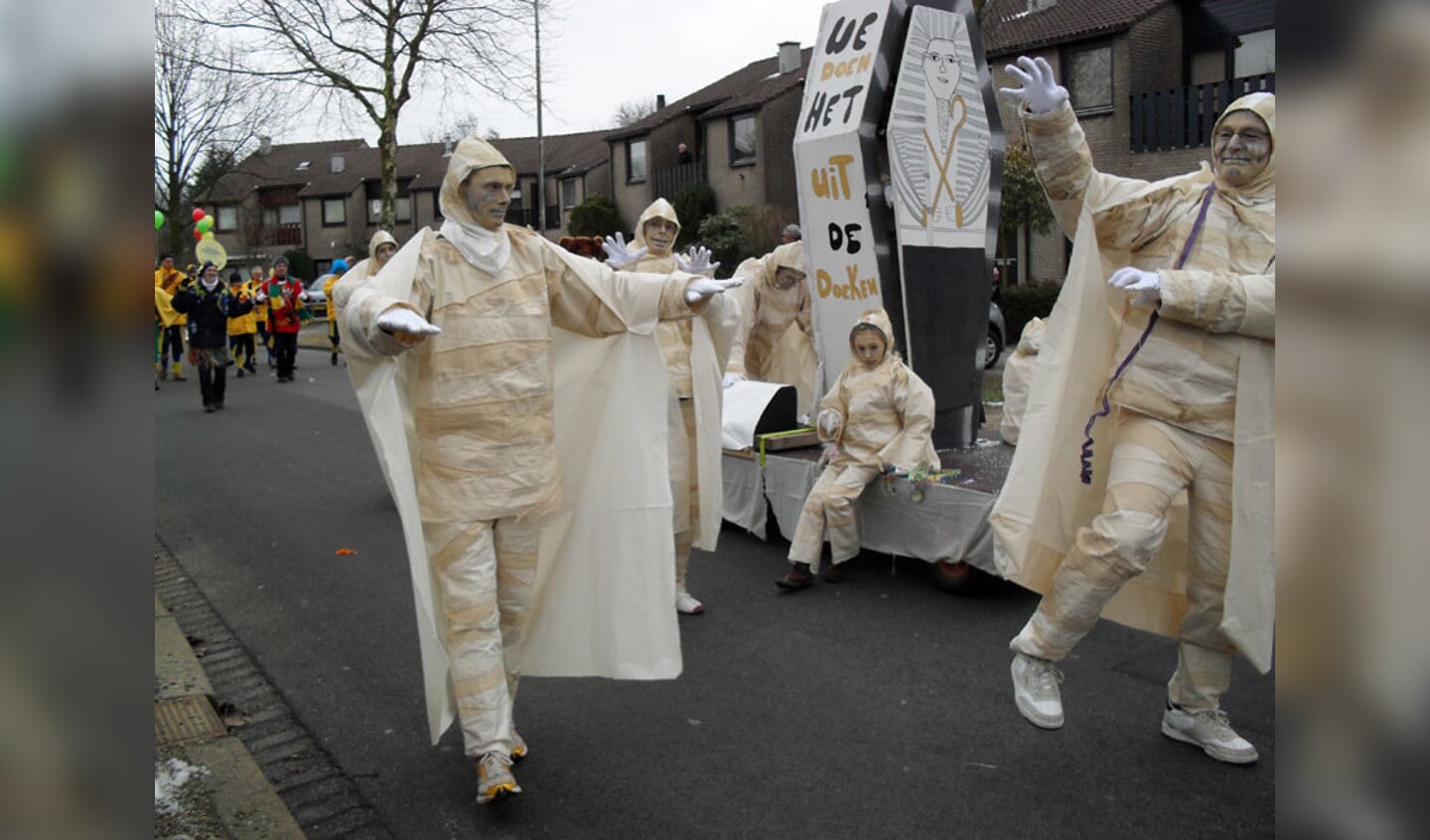 De optocht door de Haagse Beemden op zaterdag 13 februari 2010. foto Noortje Nijs