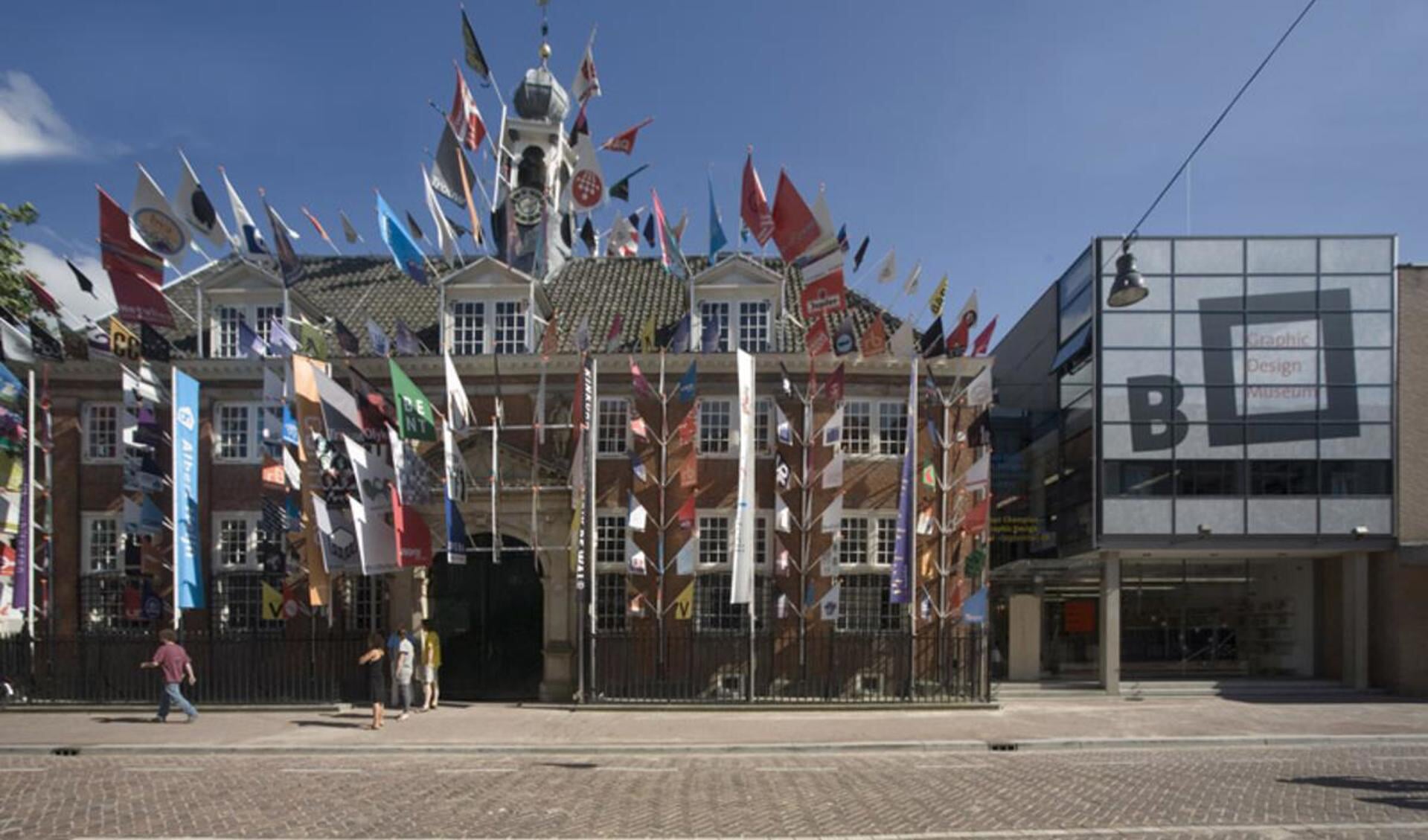 Het Graphic Design Museum in Breda, kort na de opening. foto Peter Cuypers
