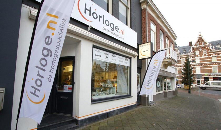 De winkel van Horloge.nl aan de Nieuwe Ginnekenstraat in Breda.  