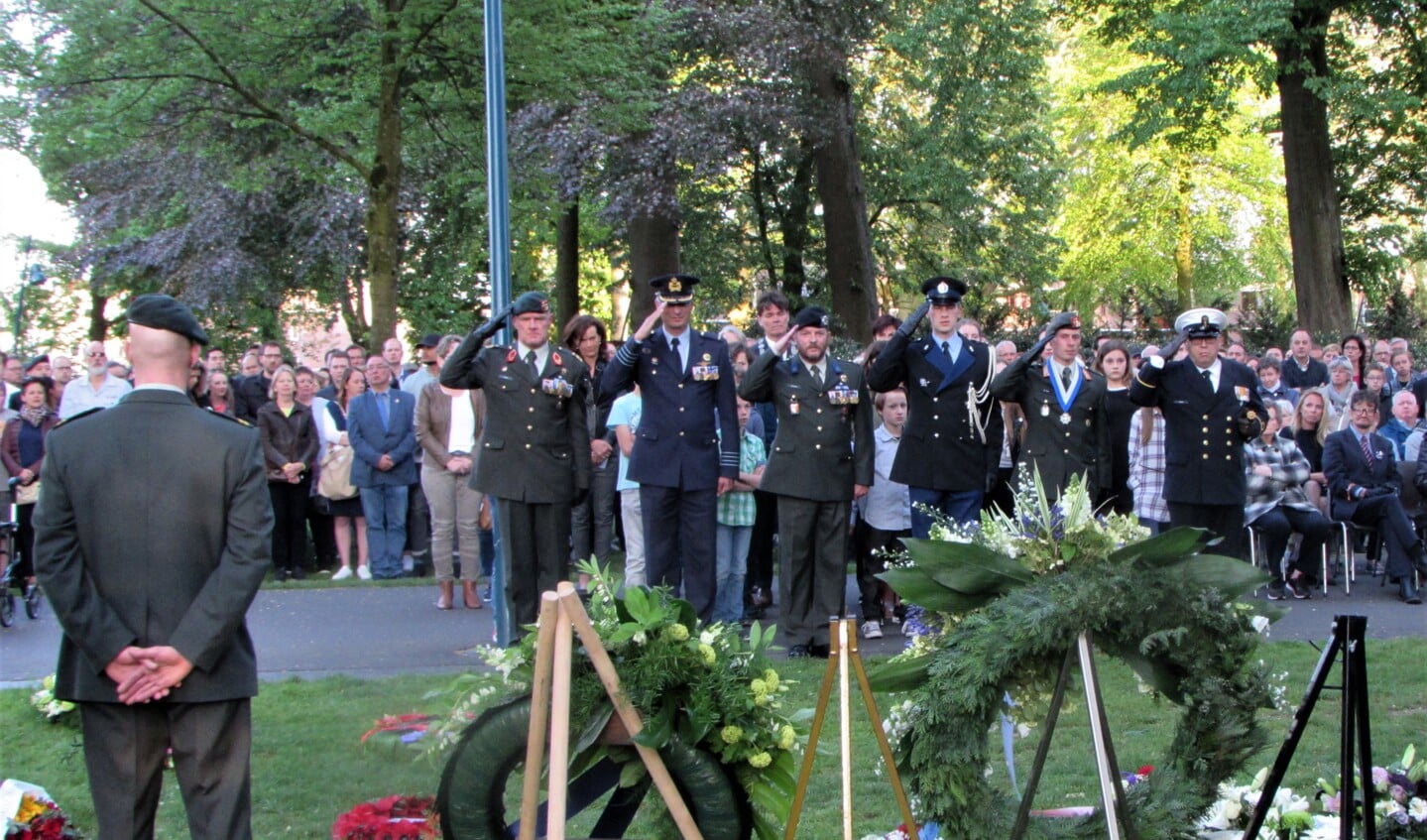 Dodenherdenking monument De Vlucht 2018