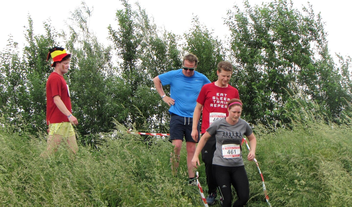 Haagse Beemden Loop 2018 obstacle run.