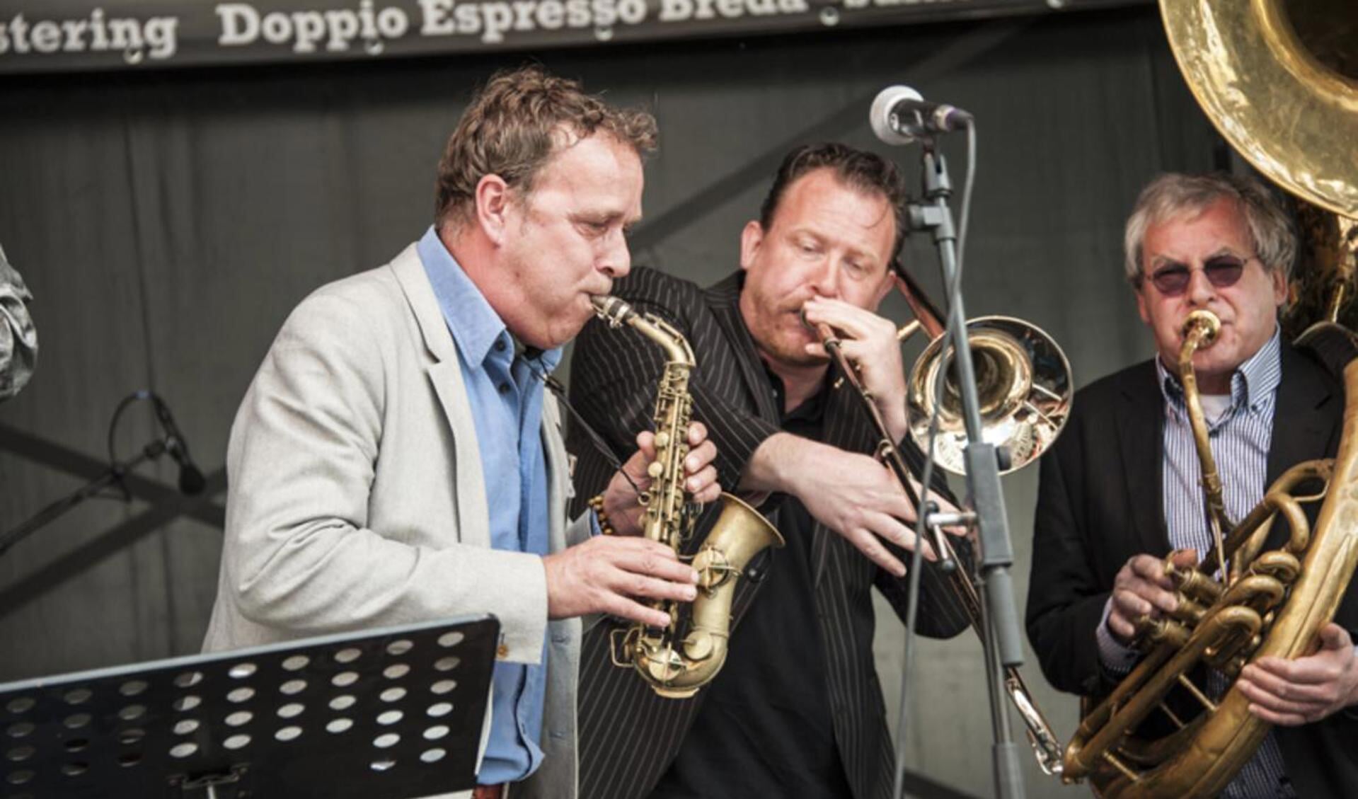Donderdag om half twee werd het 43e Breda Jazz festival officieel geopend. foto Guido van der Kroef