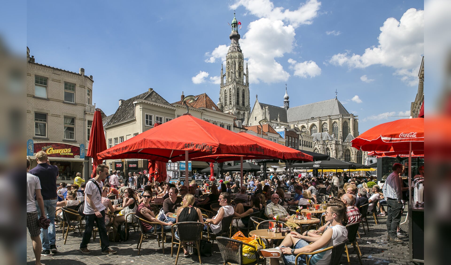 De derde dag van het Breda Jazz Festival 2016. De temperatuur overstijgt de 25 graden.