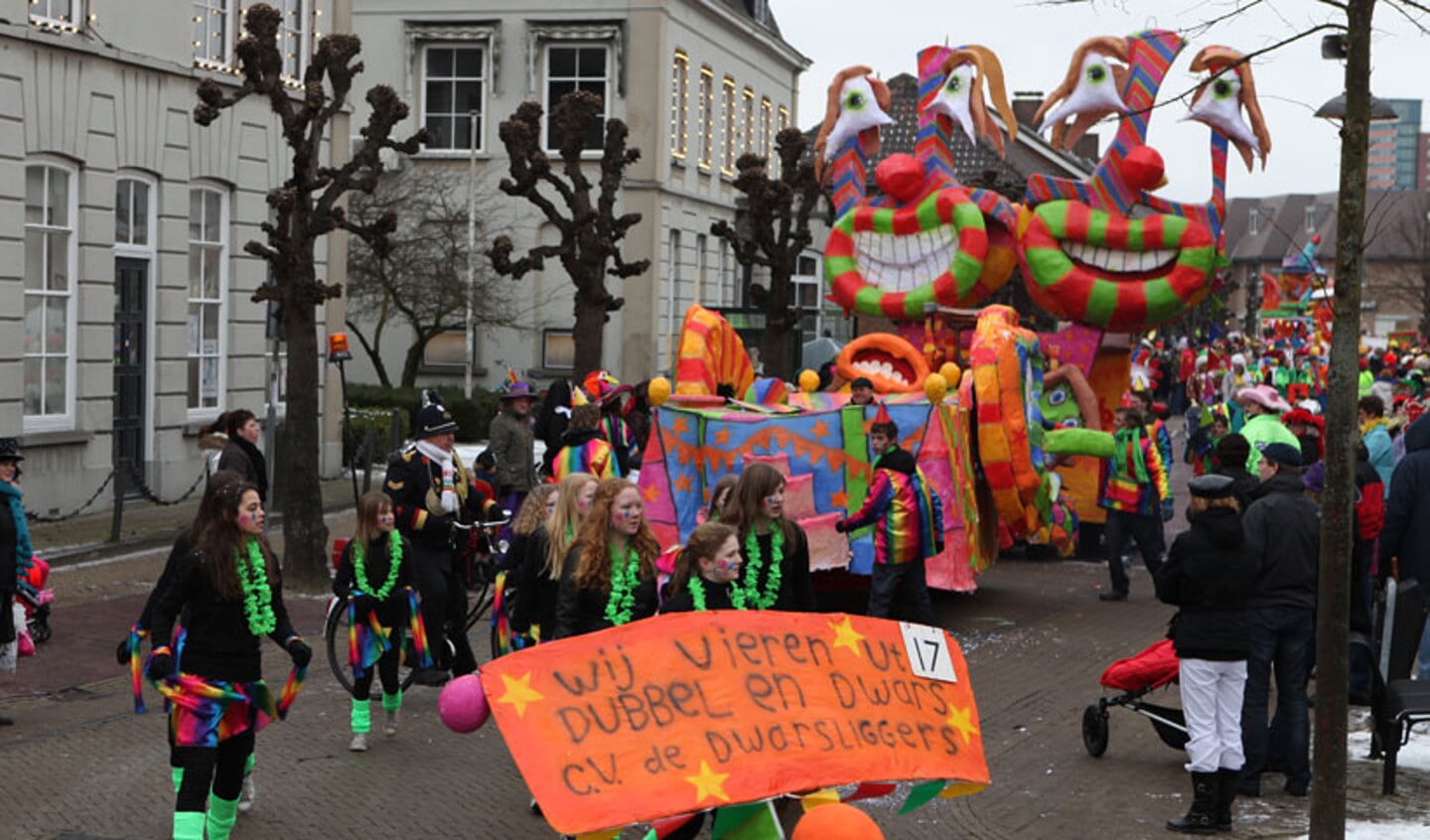 De kinderoptocht in Boemeldonk, zaterdag 13 februari 2010. foto Nellie Mangelaars