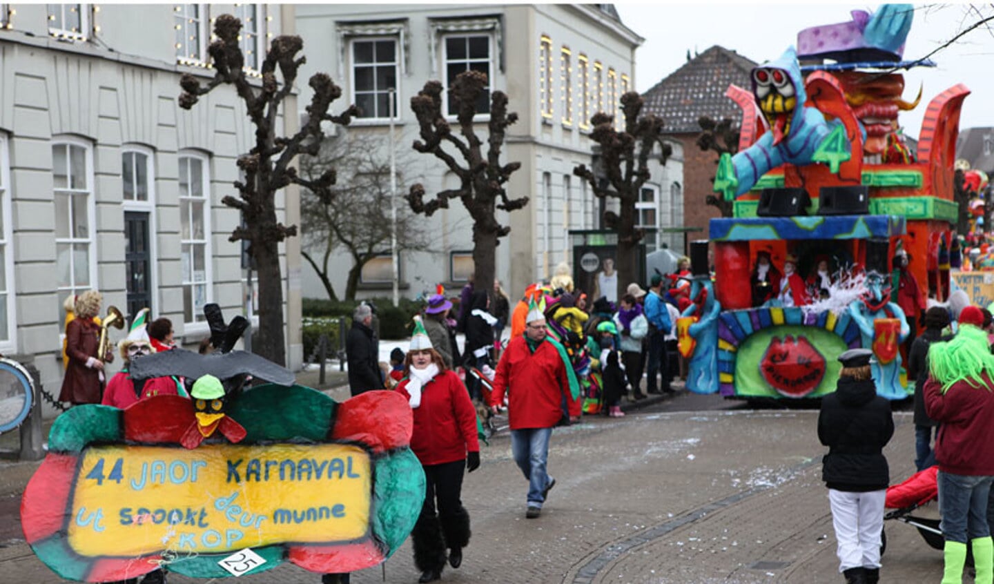 De kinderoptocht in Boemeldonk, zaterdag 13 februari 2010. foto Nellie Mangelaars