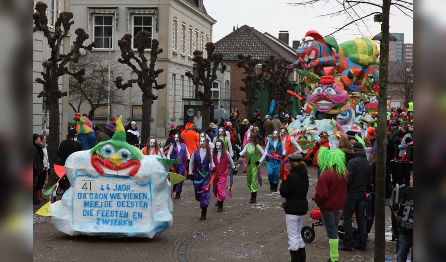 De kinderoptocht in Boemeldonk, zaterdag 13 februari 2010. foto Nellie Mangelaars