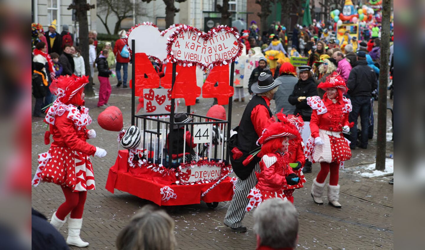 De kinderoptocht in Boemeldonk, zaterdag 13 februari 2010. foto Nellie Mangelaars