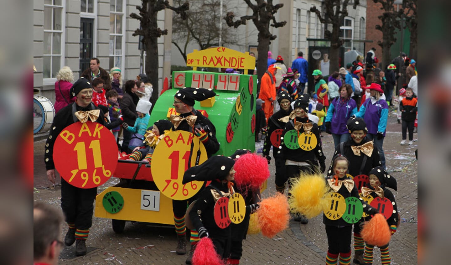 De kinderoptocht in Boemeldonk, zaterdag 13 februari 2010. foto Nellie Mangelaars