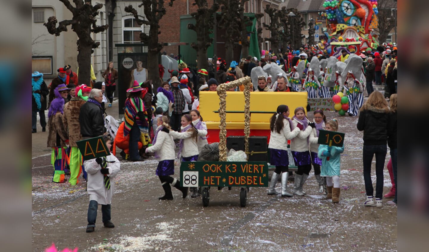 De kinderoptocht in Boemeldonk, zaterdag 13 februari 2010. foto Nellie Mangelaars