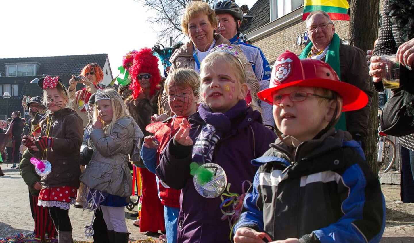 Kinderen Boemeldonck geven het goede voorbeeld. foto Jorgen Janssens