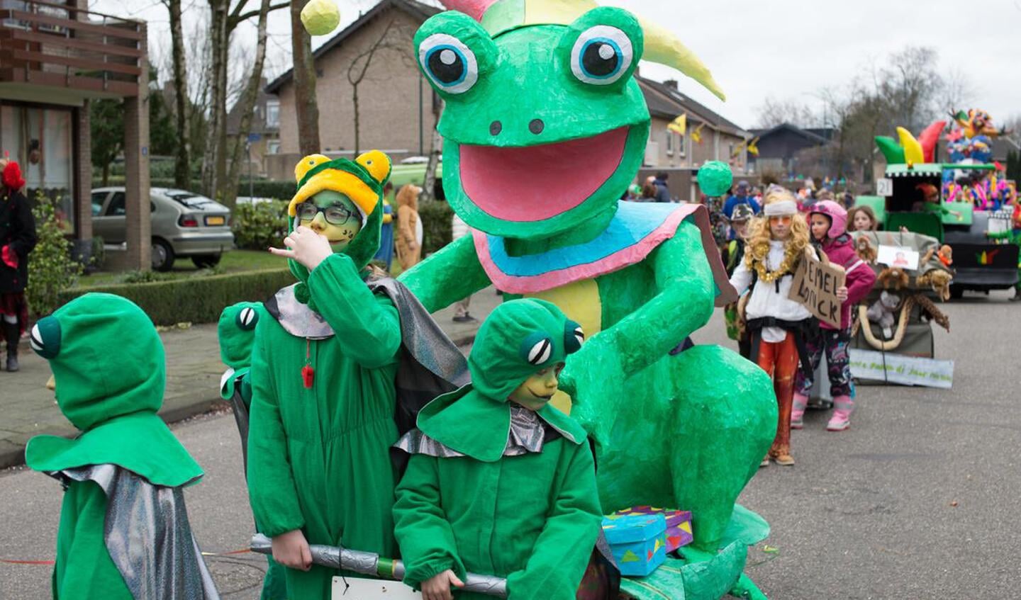 De kinderoptocht van Boemeldonck 2016.