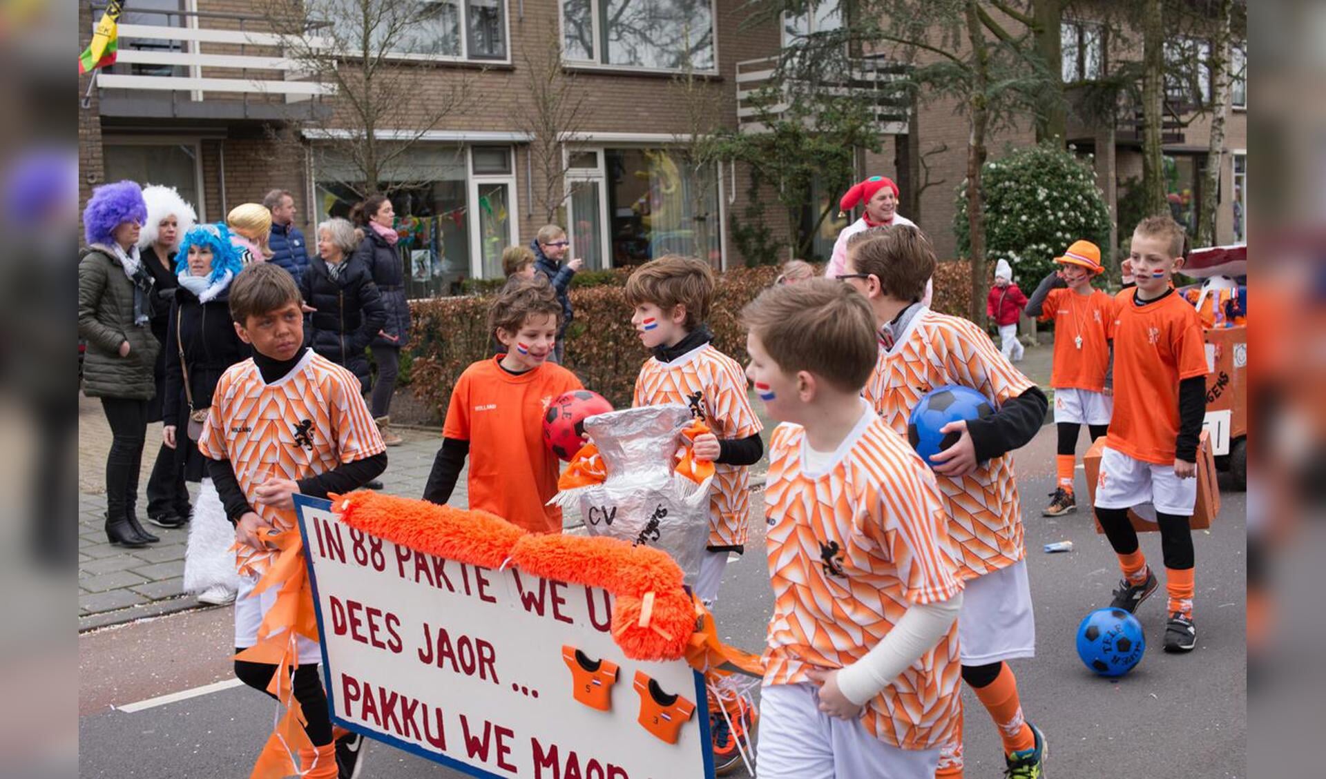 De kinderoptocht van Boemeldonck 2016.