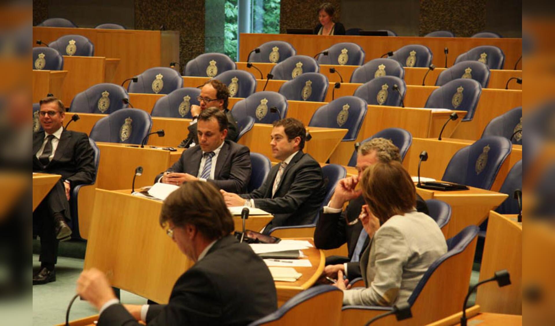 Debat Europa in Tweede Kamer. foto Erik Eggens