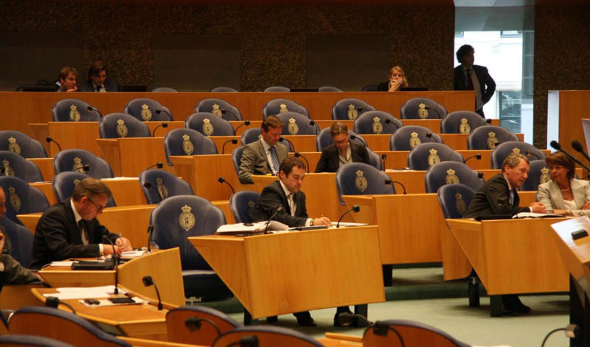 Debat Europa in Tweede Kamer. foto Erik Eggens