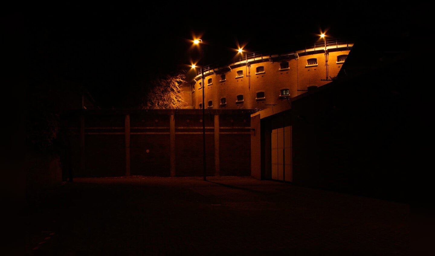 De Boschpoort gevangenis hield bij uitzondering de deuren voor bezoekers open foto Katinka Salden