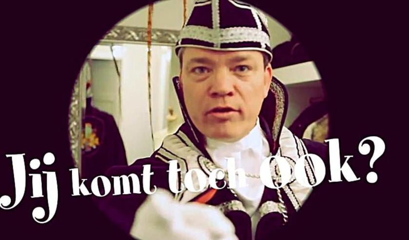 Prins Lucius promoot Hossen op de Markt.