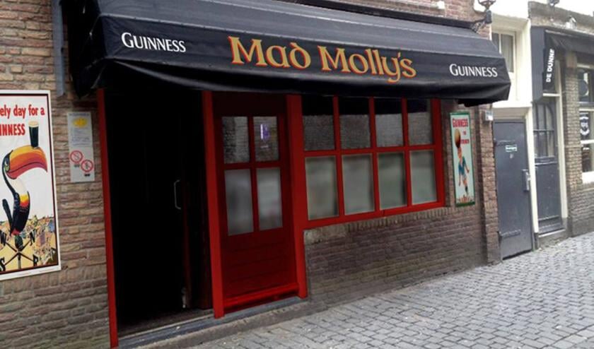Een impressie van hoe Mad Molly's er vanaf de buitenkant uit gaat zien.