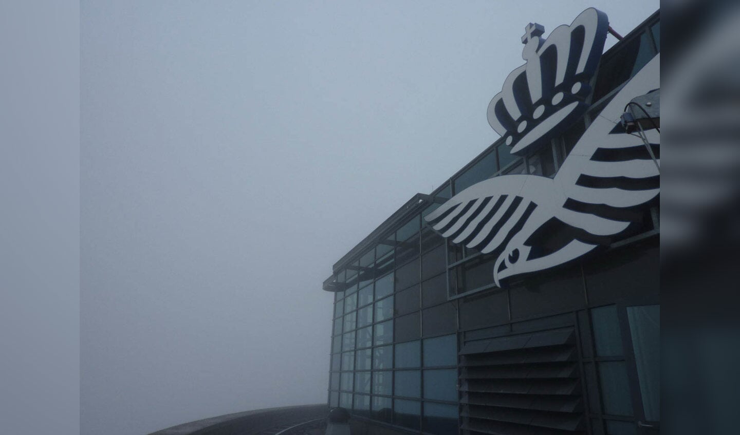 Mist van de Luchtmachttoren in de Haagse Beemden. foto Yvonne Vermeulen