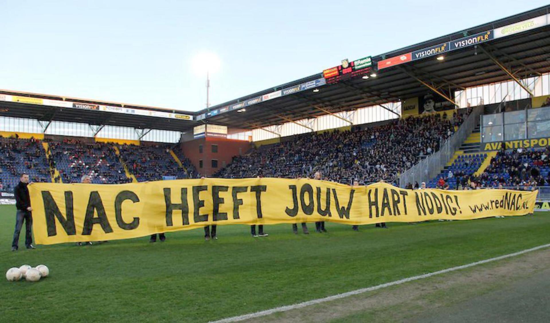 NAC verloor zaterdag 19 maart met 0-1 van Groningen. foto Peter Visser