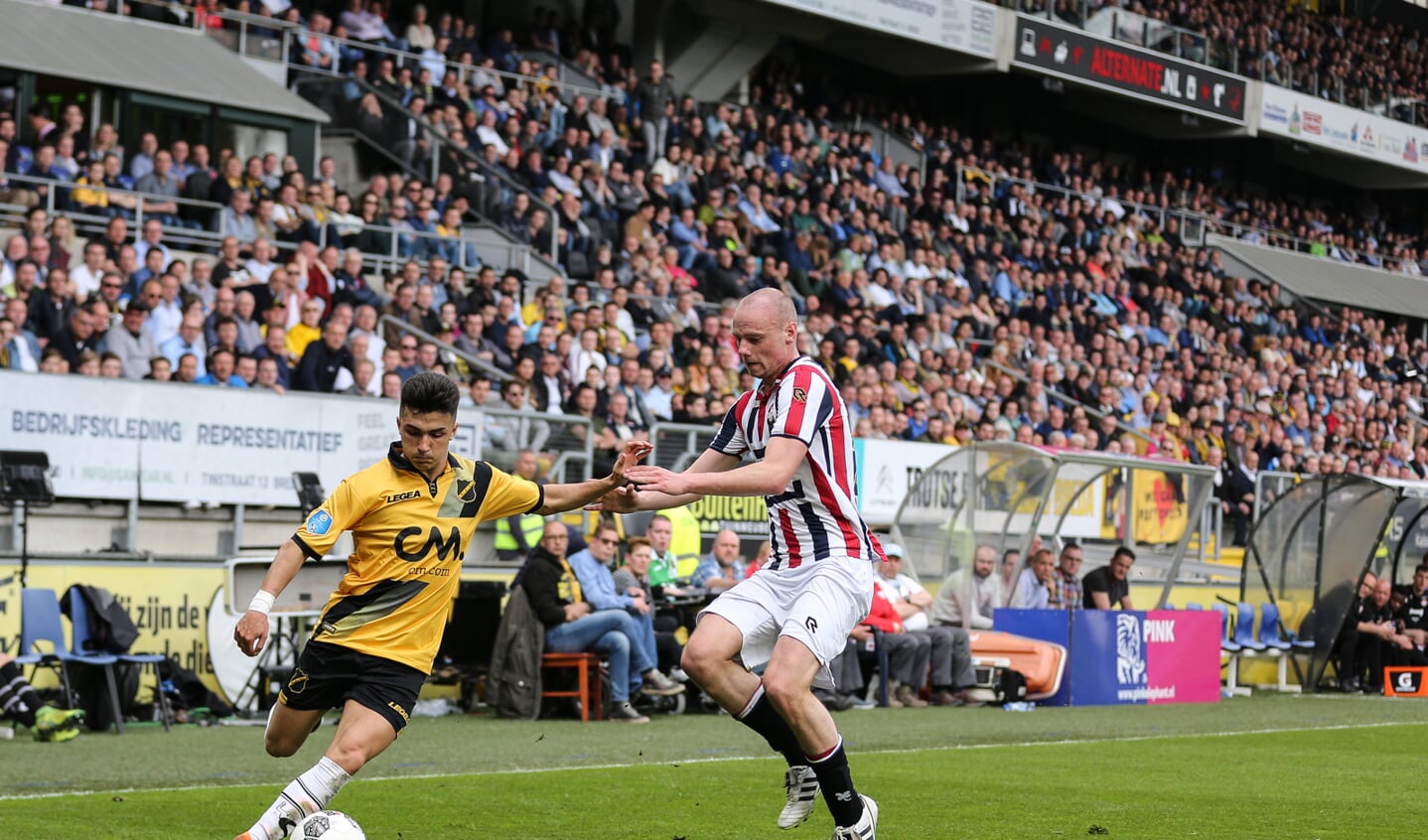 NAC heeft met 1-2 verloren van Willem II en is nog niet verzekerd van een verlengd verblijf in de eredivisie.