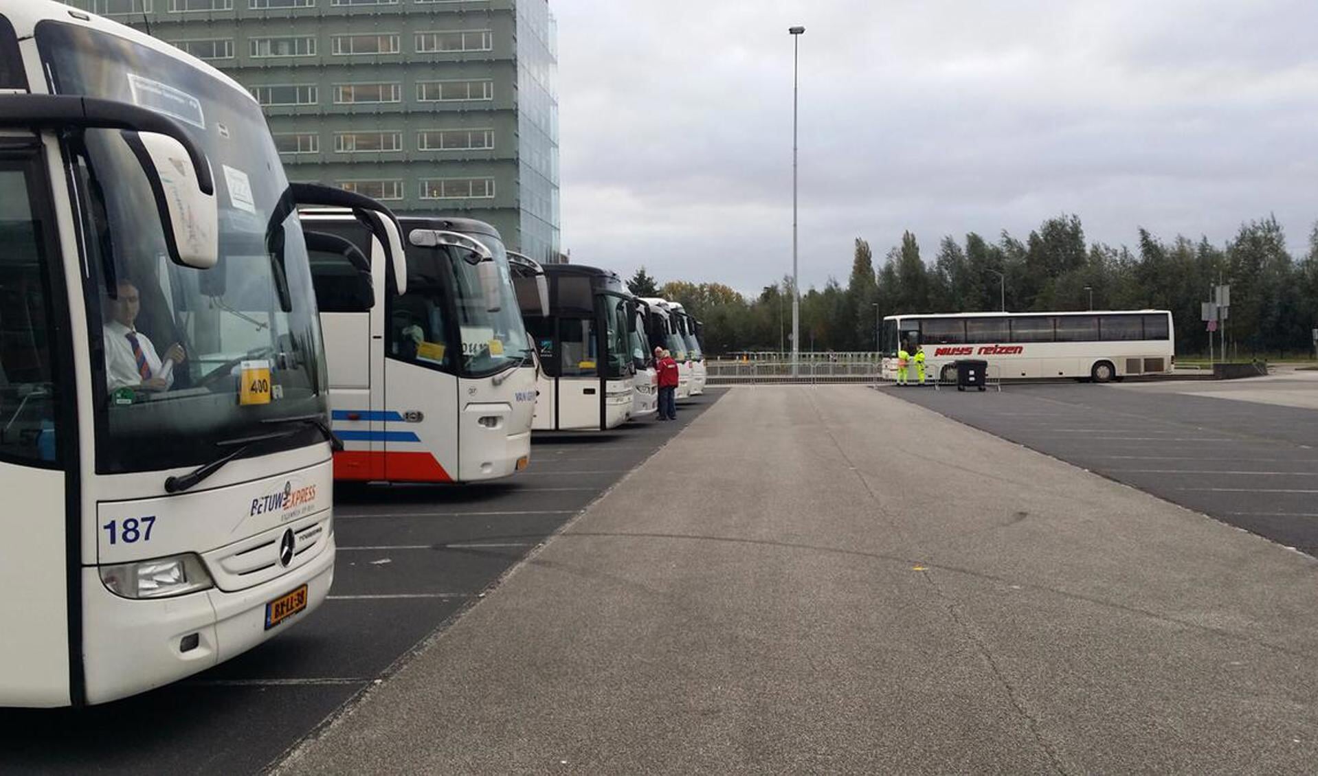 NS-bussen Breda Centraal vanwege werkzaamheden aan Tilburg CS.