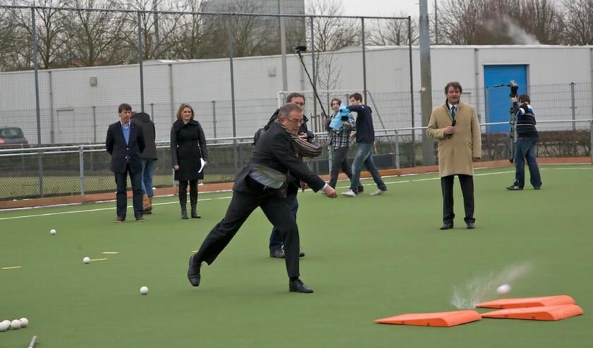 Opening van het Aquapush-veld bij Push. foto Hanneke Bantje