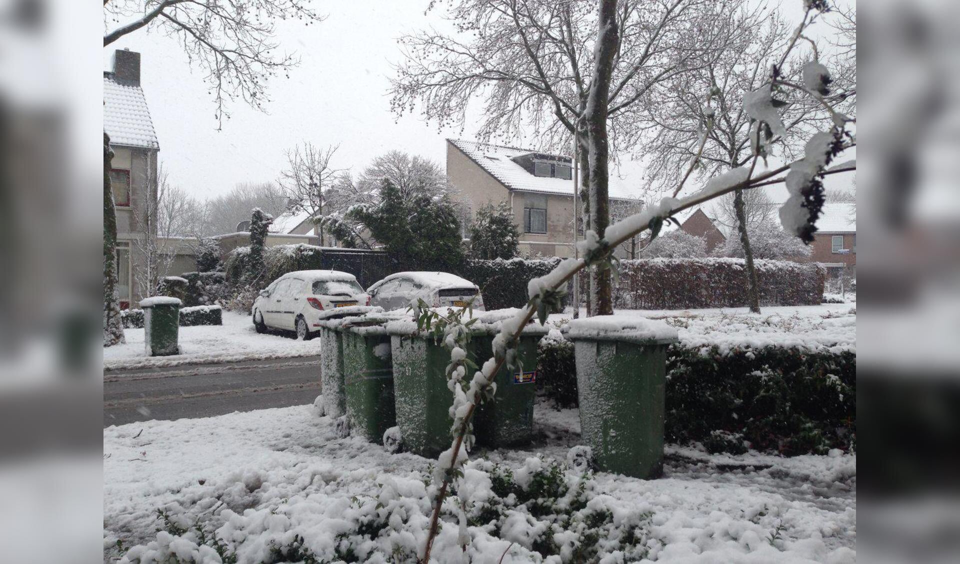 Niet opgehaald vanwege de sneeuwval