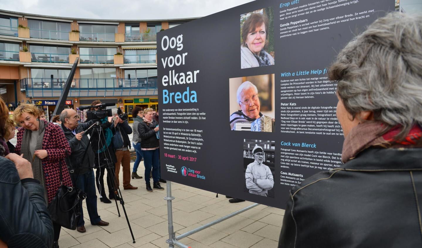 Fototentoonstelling Oog voor Elkaar Breda werd zaterdag geopend bij Heksenwiel.
