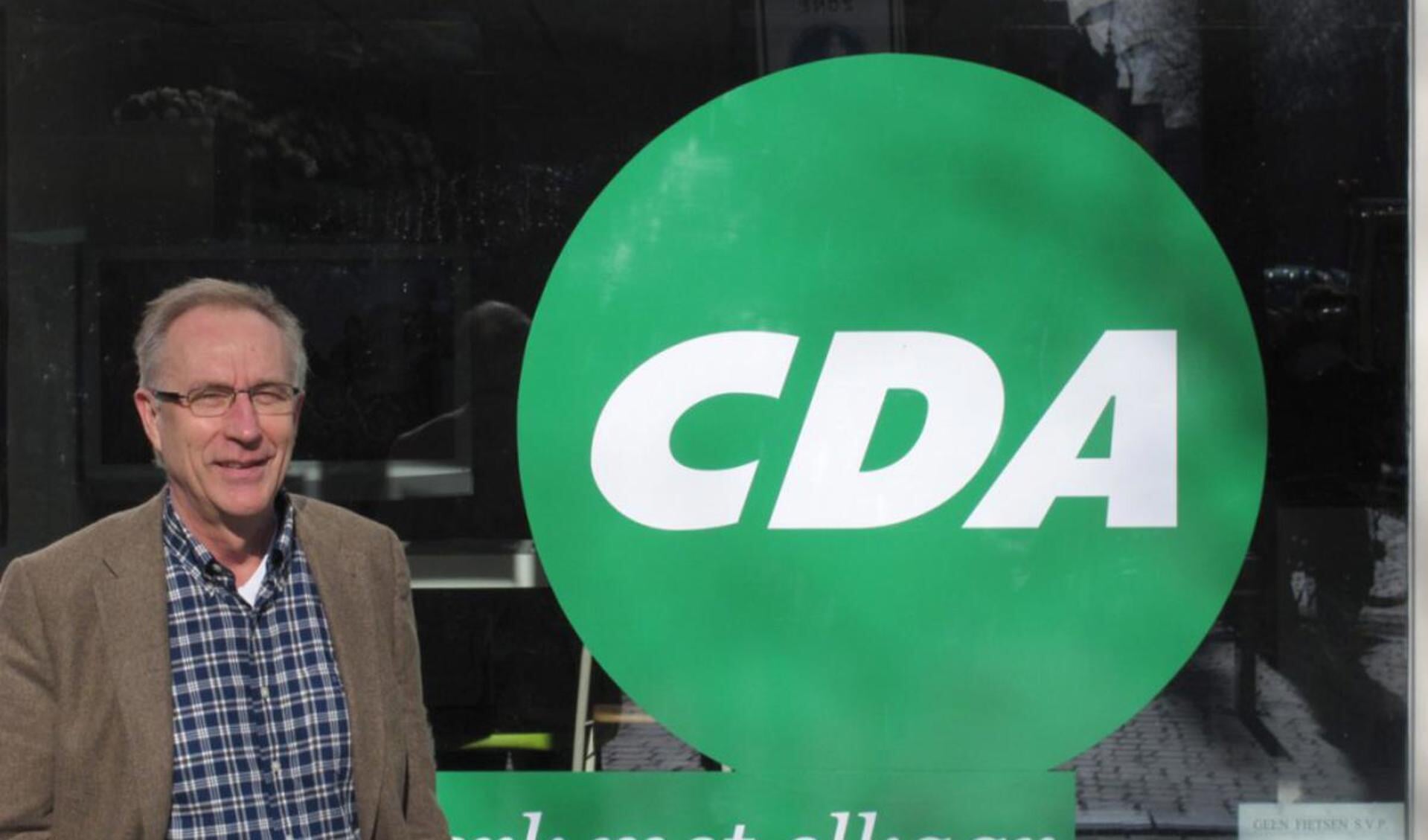 Peter Elbertse is lijsttrekker van CDA Breda voor de verkiezingen van 19 maart.