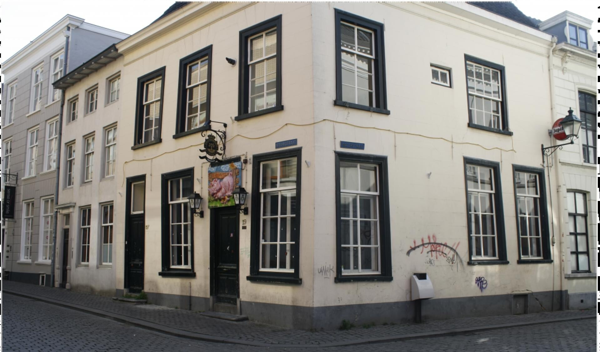 Café 't Piggenhuys in de Nieuwstraat. foto Ivo van Stiphout