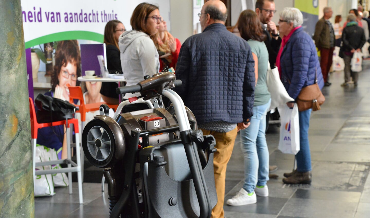 De beurs voor vitale ouderen in de Grote Kerk, zaterdag 8 en zondag 9 oktober 2016.