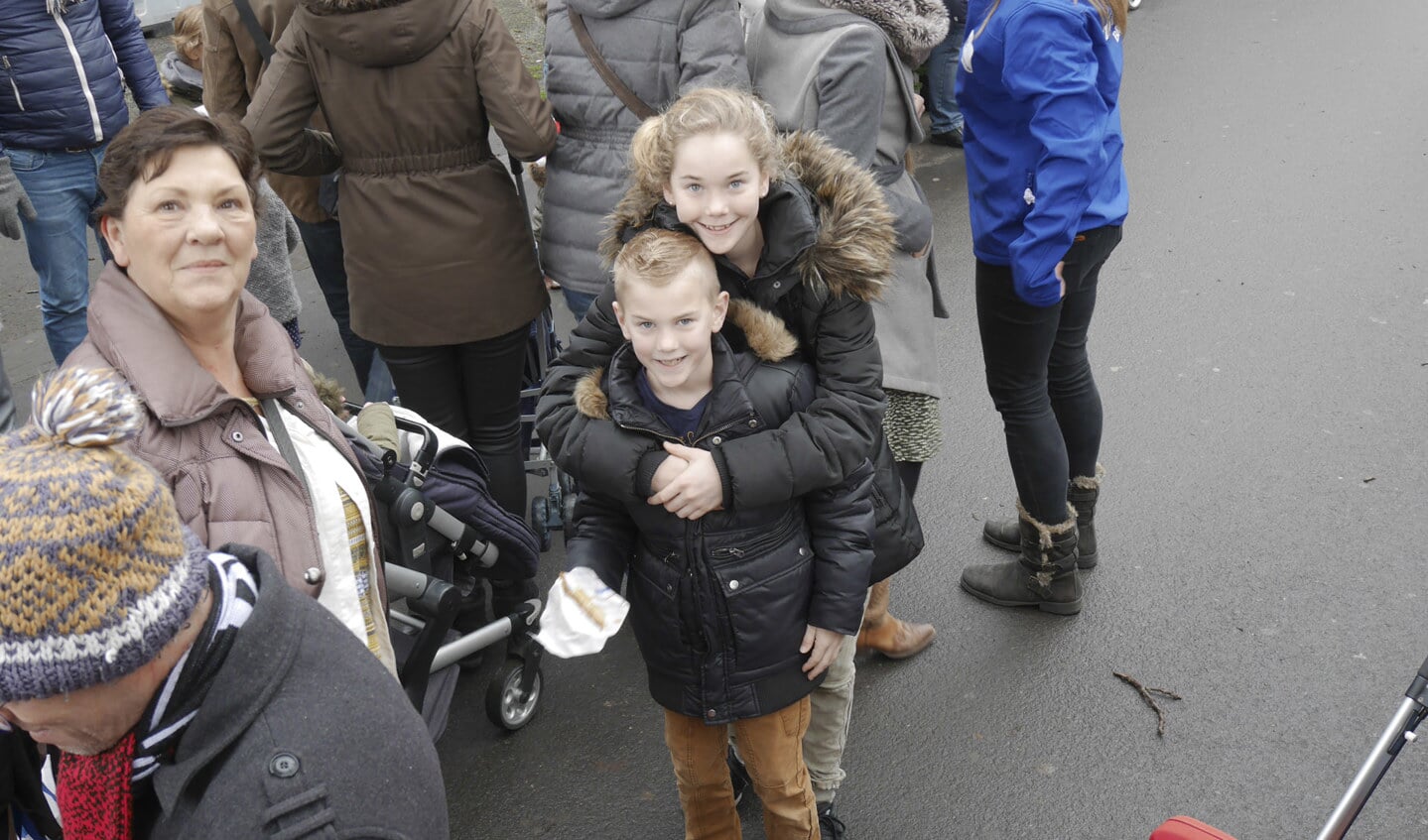 Parade van kinderfiguren door de Bredase binnenstad ter gelegenheid van Winterland Breda.
